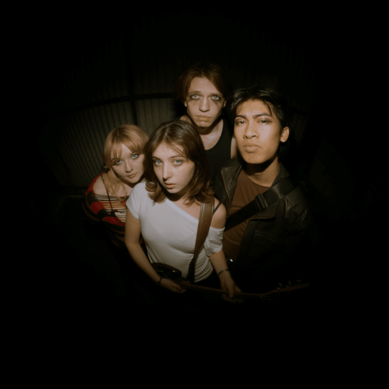 Vince as Pete in Prehistoric under a warm spotlight